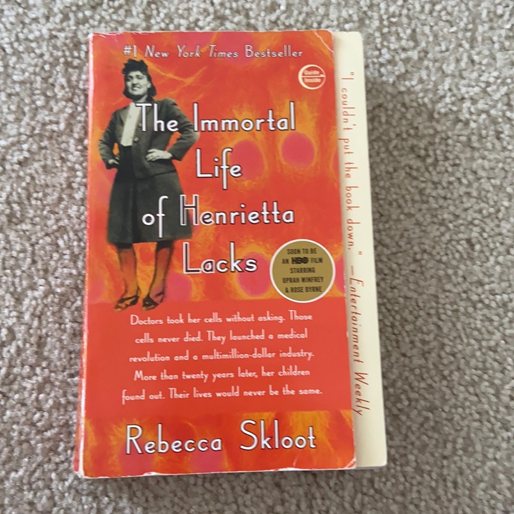 The immortal life of Henrietta Lacks